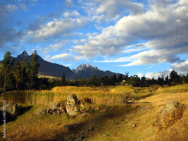 Fototapeta Pérou Andin