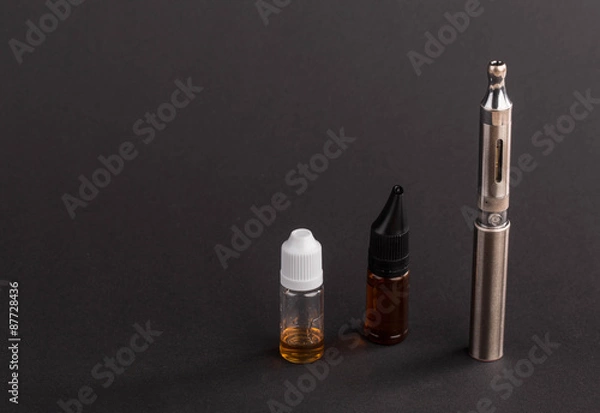 Fototapeta Big advanced electronic cigarette.