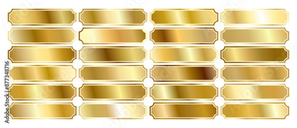 Fototapeta gold color, metallic gold, golden background, golden texture, vector golden, golden gradient