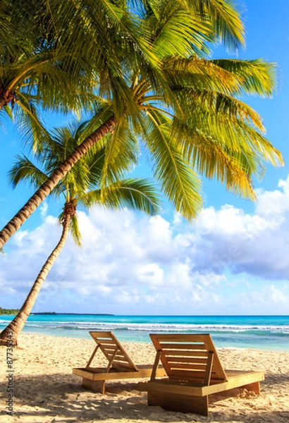 Fototapeta Saona island beach