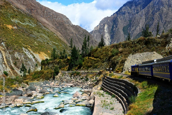 Obraz Peruvian railway