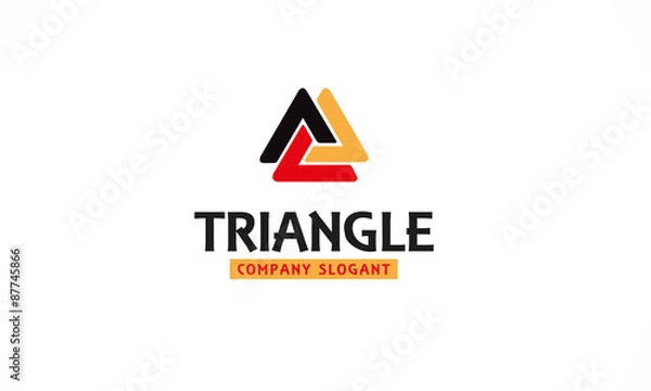 Obraz logo triangle
