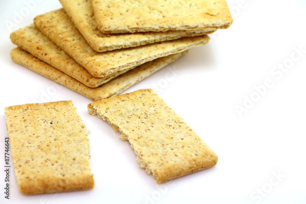 Fototapeta Crackers snack