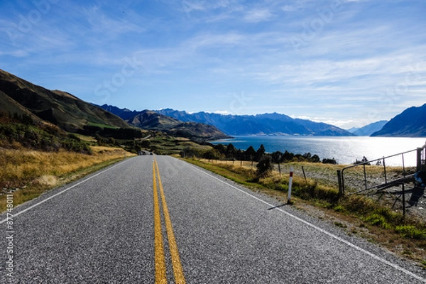 Obraz Passing Lake Wanaka
