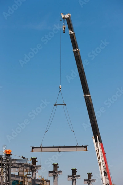 Fototapeta ビルの建設現場