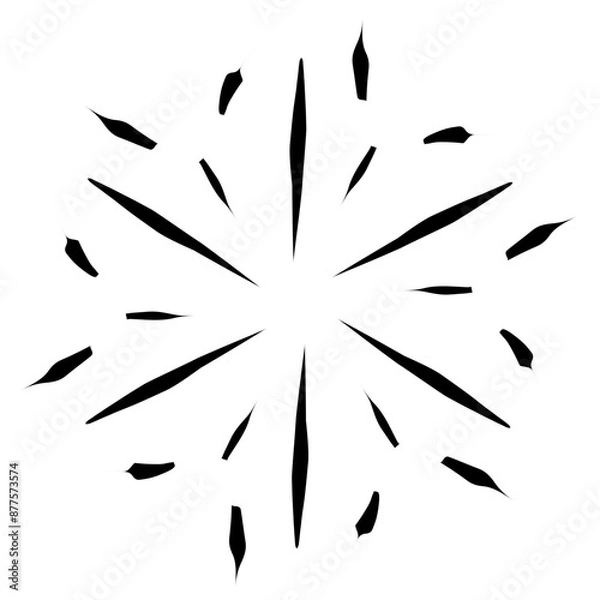 Fototapeta line doodle