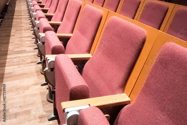 Obraz コンサートホールの客席