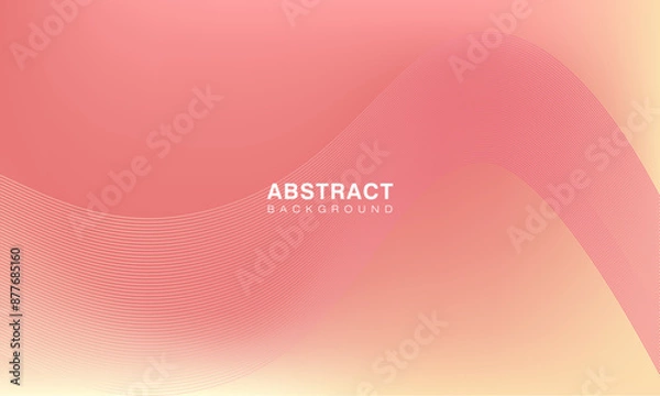Fototapeta Abstract gradient background. Colorful background. Modern design template in minimal style. Stylish cover for beauty presentation, branding design.