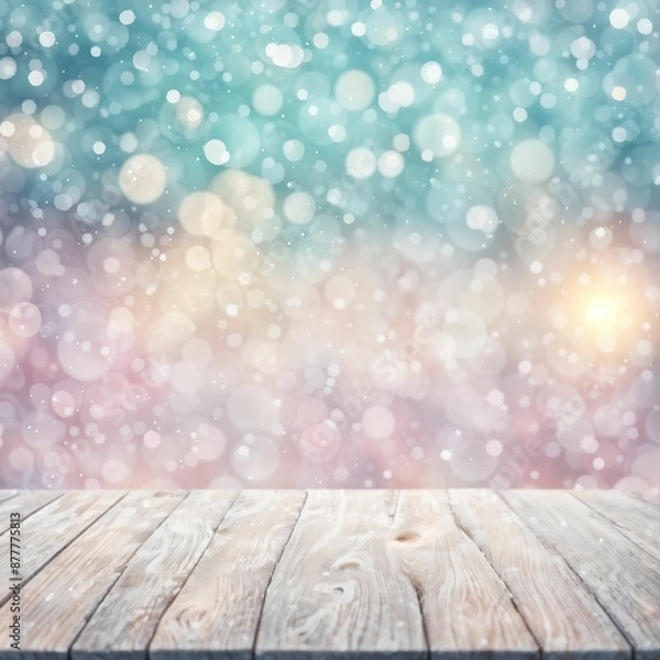 Fototapeta background with lights and bokeh