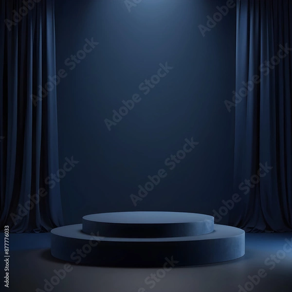 Obraz spotlight on stage