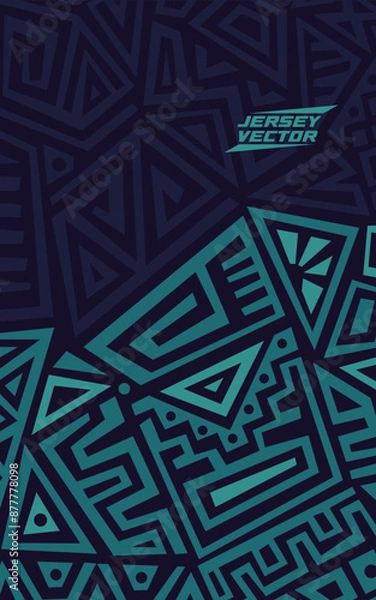 Obraz background abstract for jersey ready for print