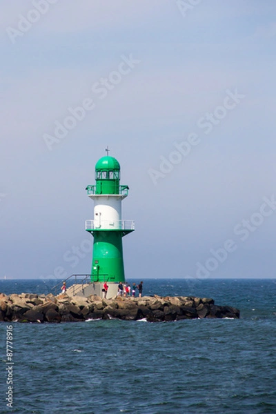 Obraz Grüne Leuchturm 