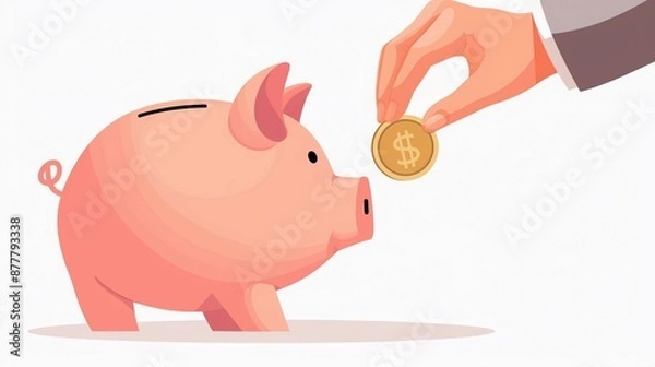 Fototapeta 子豚の貯金箱、テクスチャー13