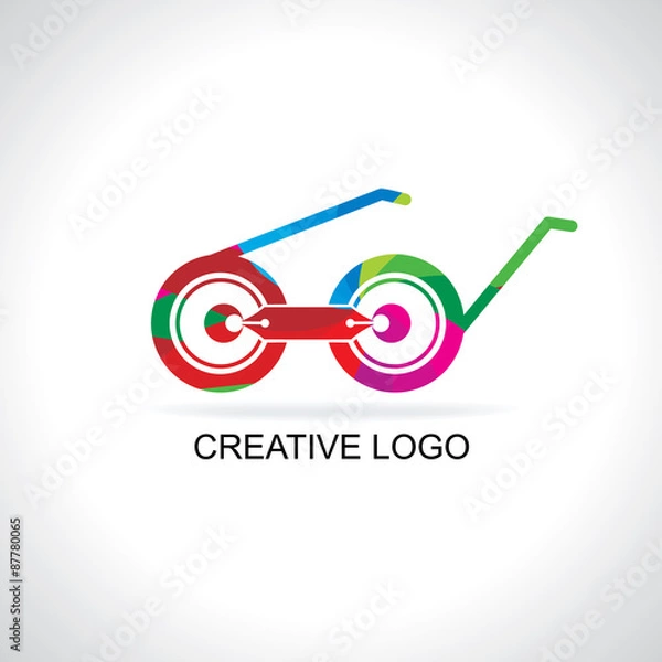 Fototapeta creative business logo concept vector 