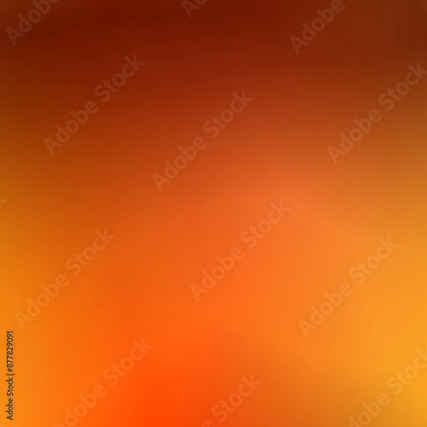Fototapeta Warm orange glow gradient background 