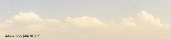 Fototapeta Panorama sky, vintage sky