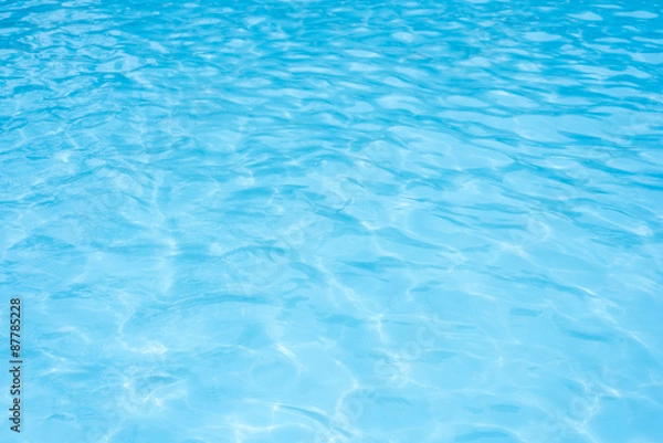 Obraz Blue pool water background
