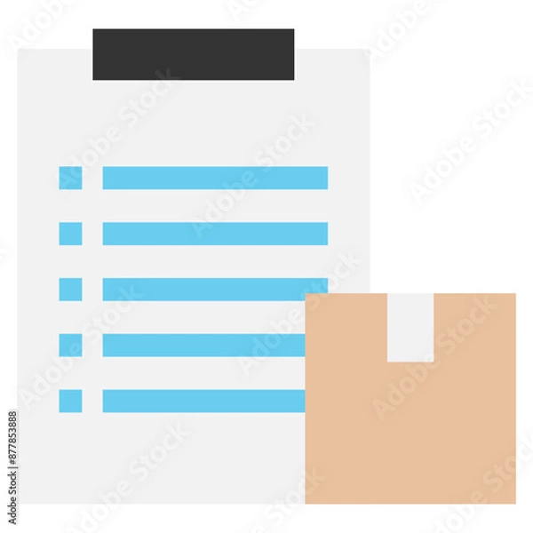 Fototapeta List Checklist Document