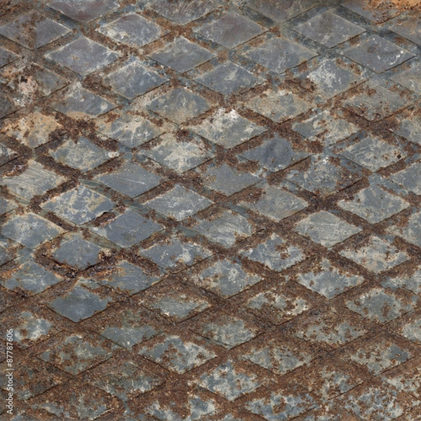 Fototapeta Rusty metal background 