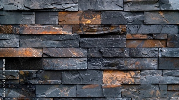 Fototapeta Background bricks for loft decor interior with space for text