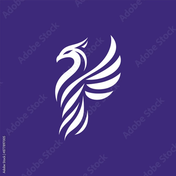 Obraz Phoenix vector logo design