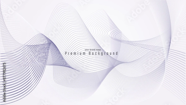 Obraz Abstract Technology and Science Background, Pattern Background, Dark and Light Background, 