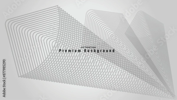 Obraz Abstract Technology and Science Background, Pattern Background, Dark and Light Background, 