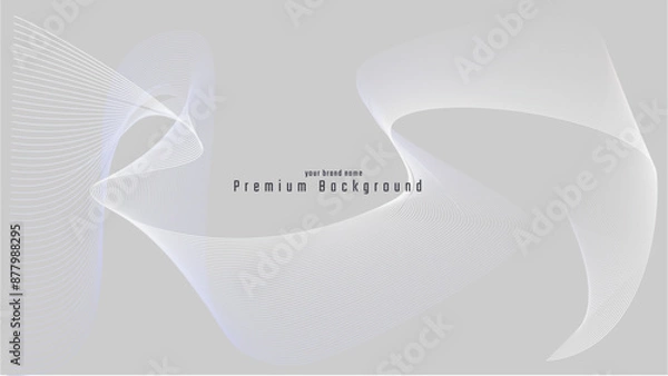 Obraz Abstract Technology and Science Background, Pattern Background, Dark and Light Background, 