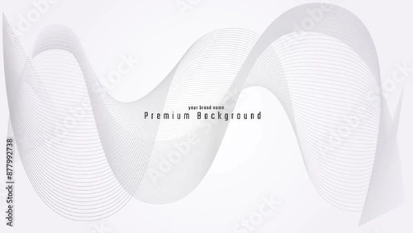 Obraz Abstract Technology and Science Background, Pattern Background, Dark and Light Background, 