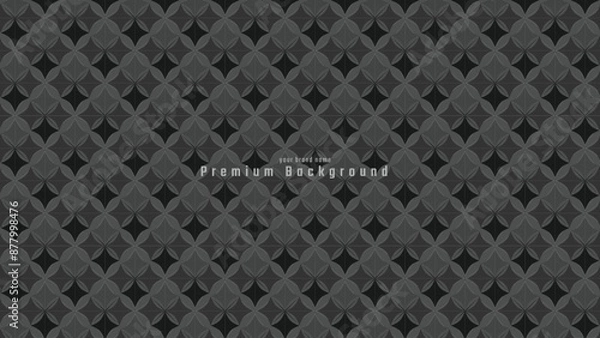 Obraz Abstract Technology and Science Background, Pattern Background, Dark and Light Background, 