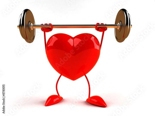 Obraz Coeur bodybuilder