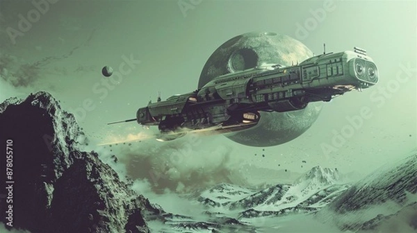 Fototapeta 宇宙船