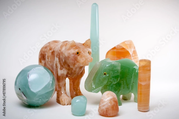 Obraz Jade Sculpture Collage