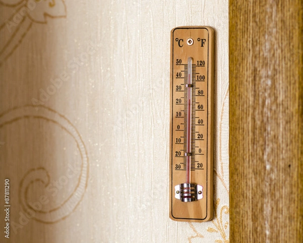 Fototapeta room thermometer