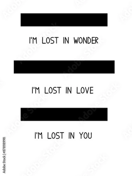 Fototapeta slogan design cad on plain base 