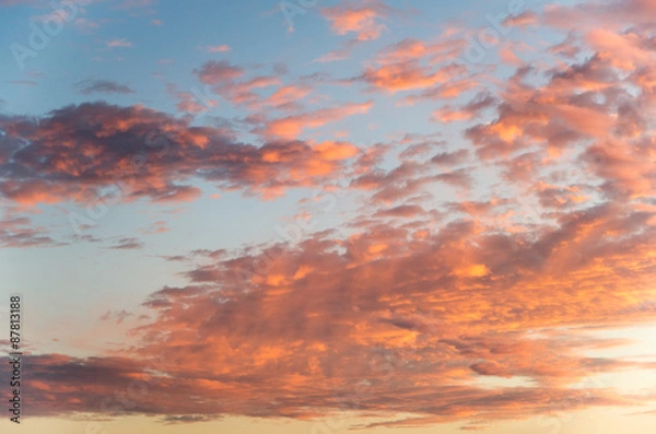 Obraz 夕焼け雲