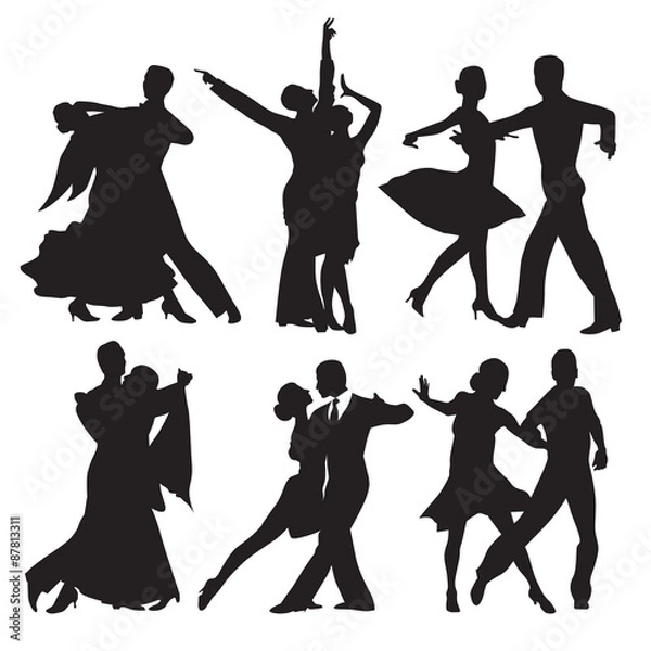 Obraz Tańczące pary