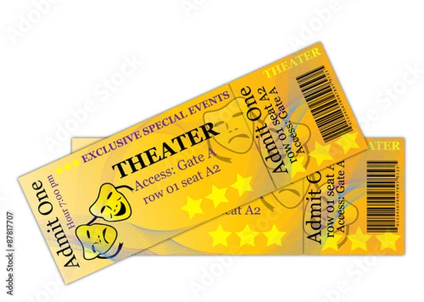 Obraz Bilety do teatru