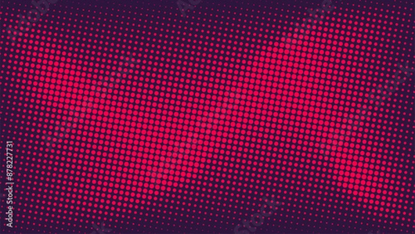 Obraz Simple minimalist abstract background with halftone pattern