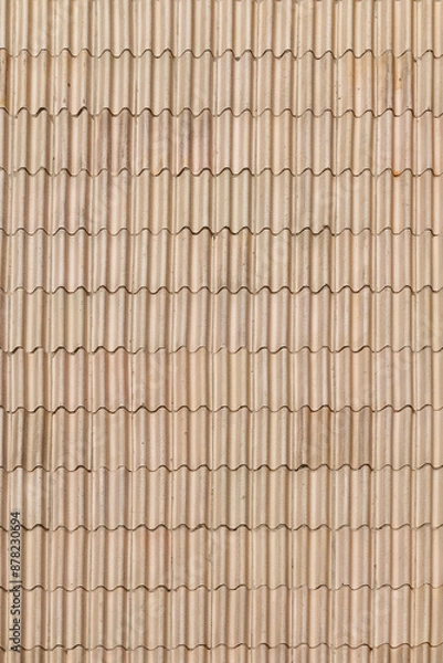 Obraz Building detail made of ceramic tiles.