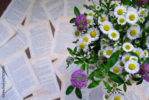 Obraz flowers on a table