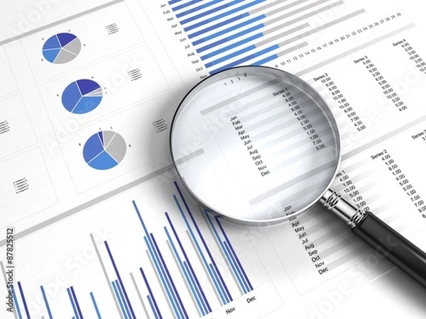 Obraz business chart