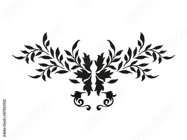 Obraz design floral - vector