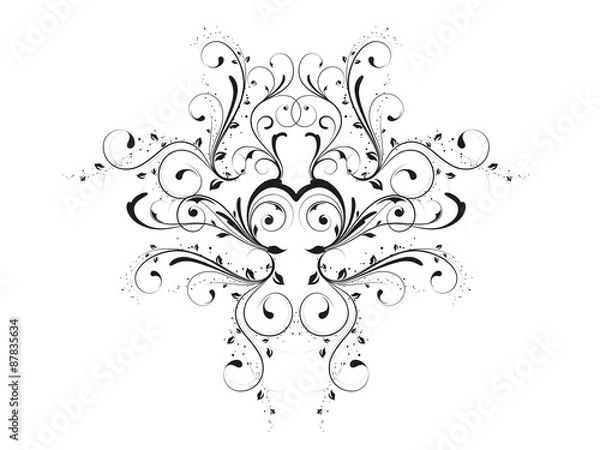 Fototapeta design floral - vector