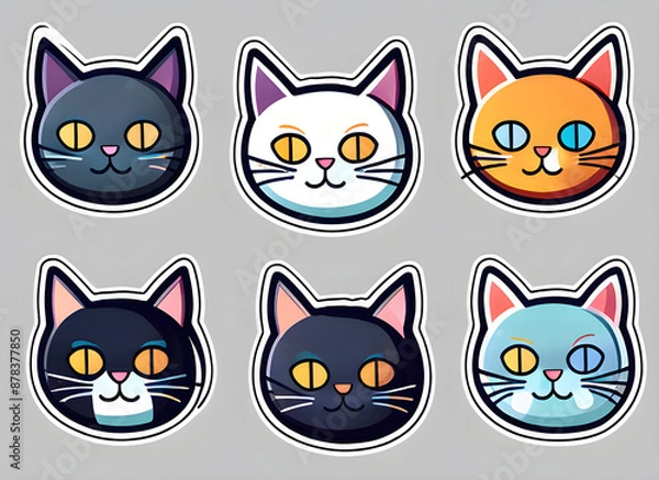 Fototapeta cat  generative ai