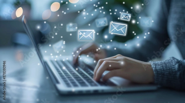 Fototapeta Engaging Cold Email Marketing Strategies to Boost Customer Engagement and Conversions