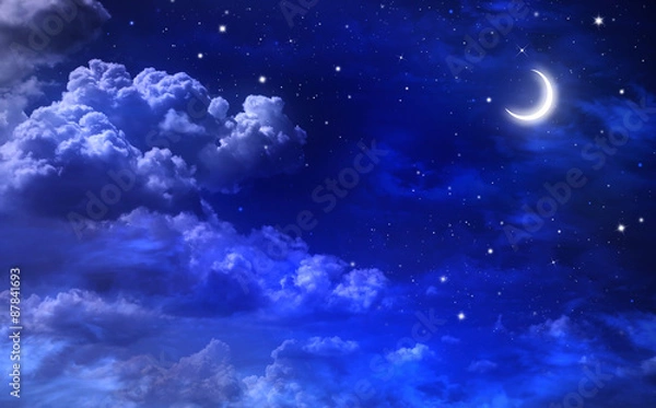 Obraz beautiful background, nightly sky