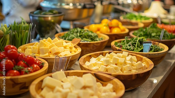 Obraz assorted cheeses