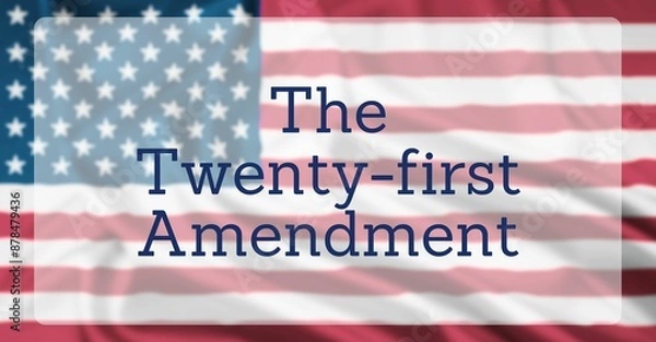 Fototapeta Amendments to the US Constitution