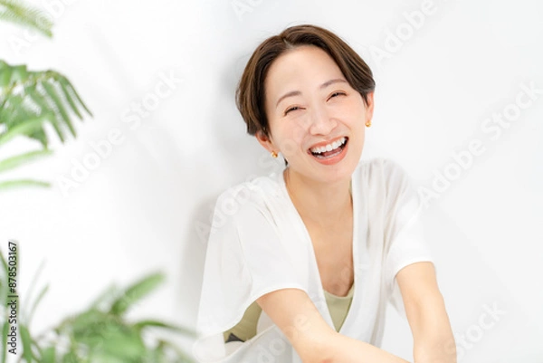 Fototapeta トレーニングウェアの女性